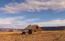 Abandoned House on the Prairie